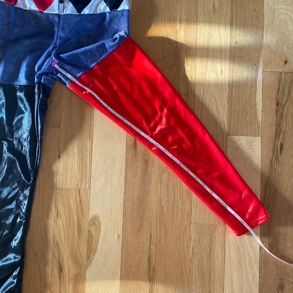 Harley Quinn Girls Halloween Costume Medium - Picture 6 of 11